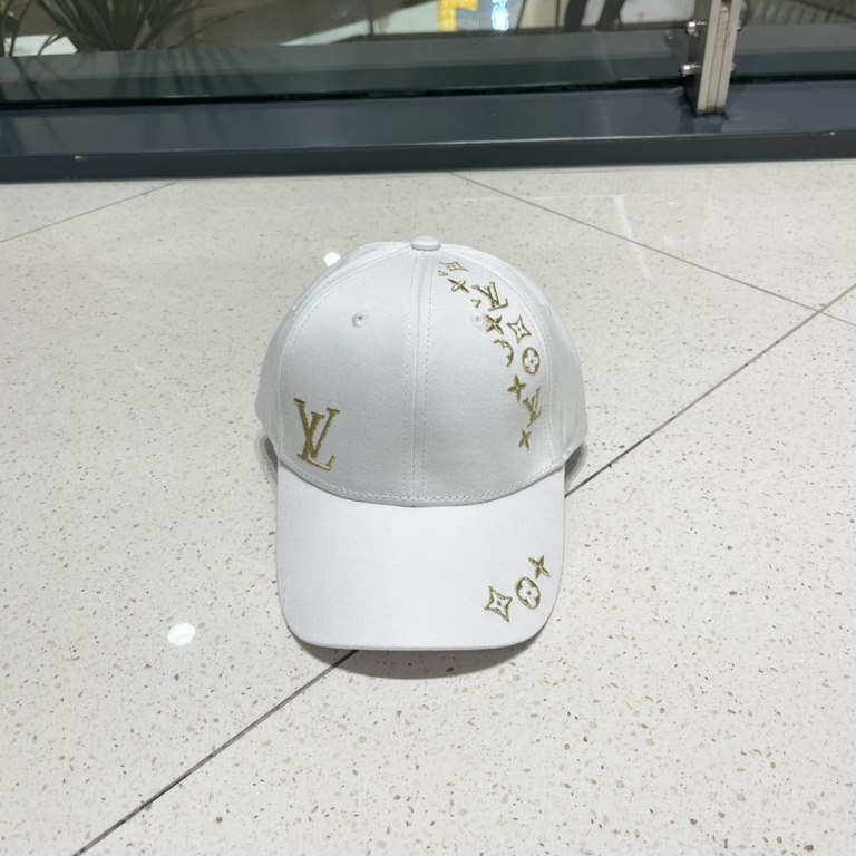 Louis Vuitton Baseball Caps LouisVuitton   New LV baseball caps, heavy duty  perfect embroidery, high-end atmosphere, versatile models   men and women!