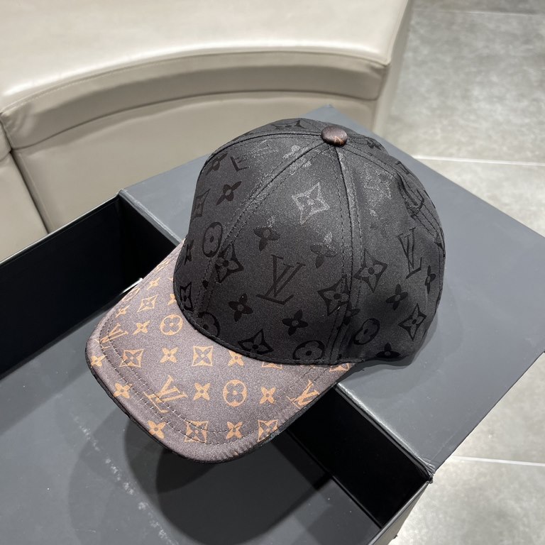 Louis Vuitton LouisVuitton 2023 spring and summer new LV baseball cap, heavy construction   perfect old flower camouflage, high-end atmosphere, versatile models   men and women!