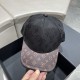 Louis Vuitton LouisVuitton 2023 spring and summer new LV baseball cap, heavy construction   perfect old flower camouflage, high-end atmosphere, versatile models   men and women!