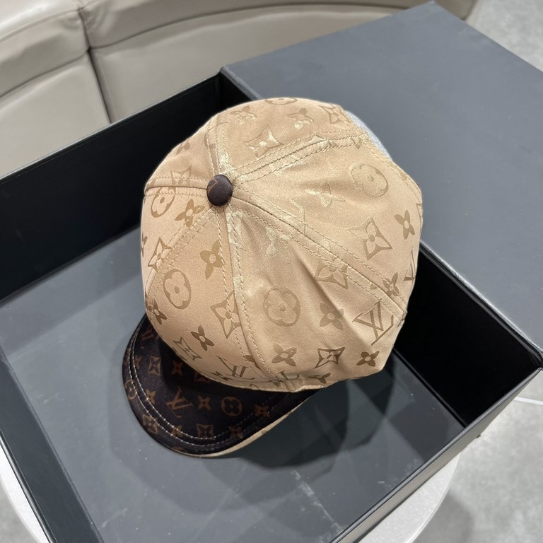 Louis Vuitton LouisVuitton 2023 spring and summer new LV baseball cap, heavy construction   perfect old flower camouflage, high-end atmosphere, versatile models   men and women!