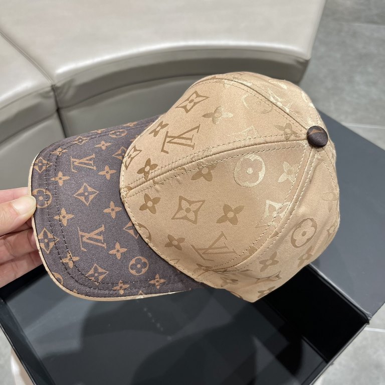 Louis Vuitton LouisVuitton 2023 spring and summer new LV baseball cap, heavy construction   perfect old flower camouflage, high-end atmosphere, versatile models   men and women!