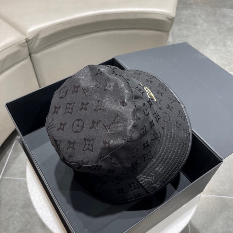 lv Louis Vuitton  2023 early spring new original single LV fisherman's hat, simple atmosphere Individuality full of exquisite embroidery design Full of fashion sense   This hat is definitely worth getting!