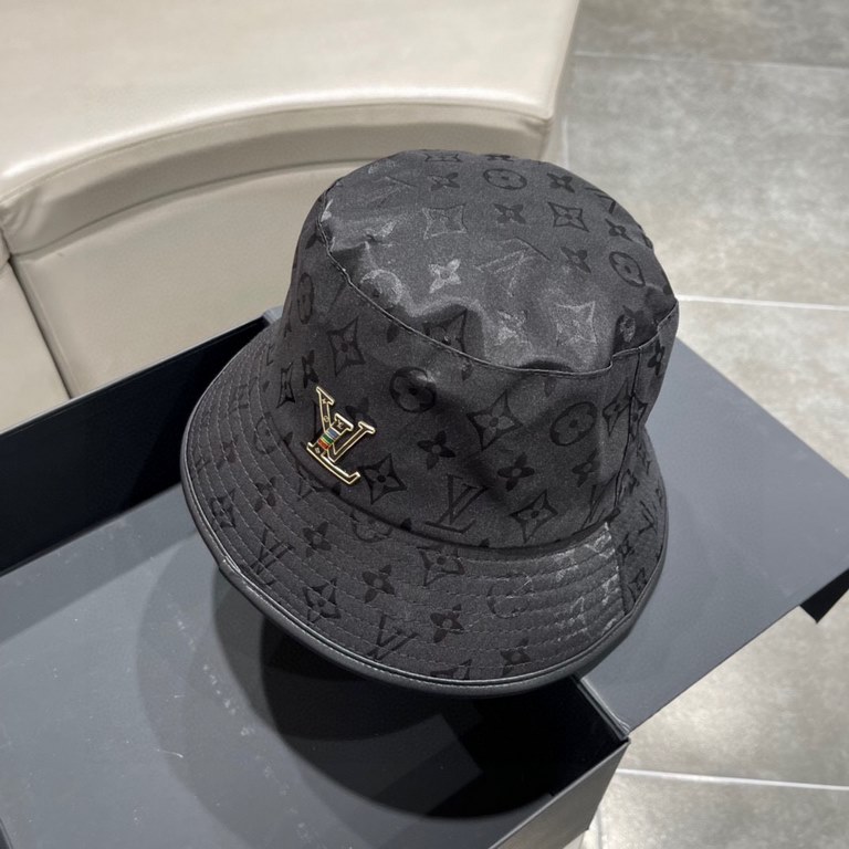 lv Louis Vuitton  2023 early spring new original single LV fisherman's hat, simple atmosphere Individuality full of exquisite embroidery design Full of fashion sense   This hat is definitely worth getting!