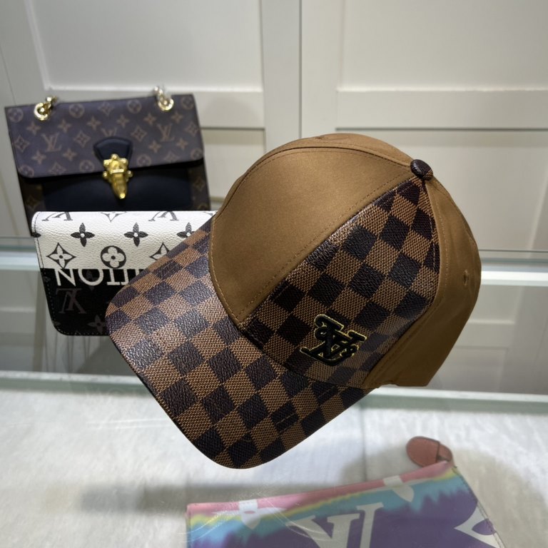 Classic Quotes LouiVuittonLV  Counter new Louis Vuitton home embroidery baseball cap, simple and generous Men and women universal sun hat, ...