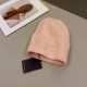 Special   LVLouis Vuitton Official website one to one quality, HEADLINE cold hatClassic old flower embroidery wool hat , six colors into