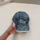 Louis Vuitton Baseball Cap LouisVuitton   new LV baseball cap, heavy duty, perfect splicing washed denim, high-end atmospheric