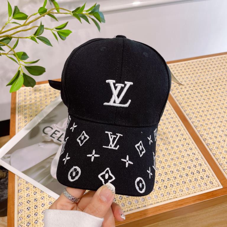 Louis Vuitton LV ~ 2023 spring and summer new explosive models of baseball caps  , the big models are super good with, hurry to get!