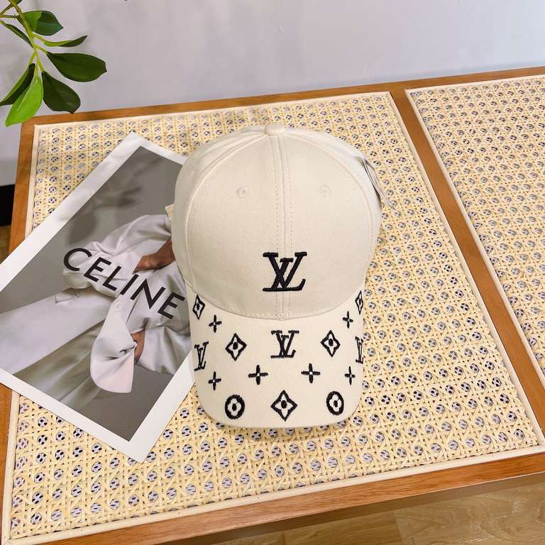 Louis Vuitton LV ~ 2023 spring and summer new explosive models of baseball caps  , the big models are super good with, hurry to get!