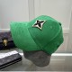 LouiVuittonLV  Counter new Louis Vuitton home embroidered baseball cap, simple and generous Men and women universal sun hat.