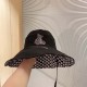 with dust bag [LV Louis Vuitton] 2023 spring and summer new large-brimmed double-sided big brand bear fisherman hat, sunshade big models super good with the eyes closed into a