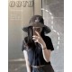 with dust bag [LV Louis Vuitton] 2023 spring and summer new large-brimmed double-sided big brand bear fisherman hat, sunshade big models super good with the eyes closed into a