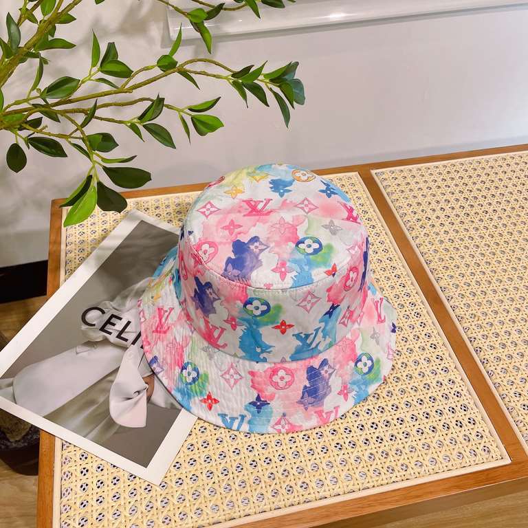 with dust bag [LV] spring and summer models counter synchronization fisherman's hat, counter synchronization shipment, the big name models are super good with, hurry to get!