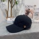 Louis Vuitton LV   Milan counter new hat female foreign full embroidery baseball cap, show face small shade sun protection