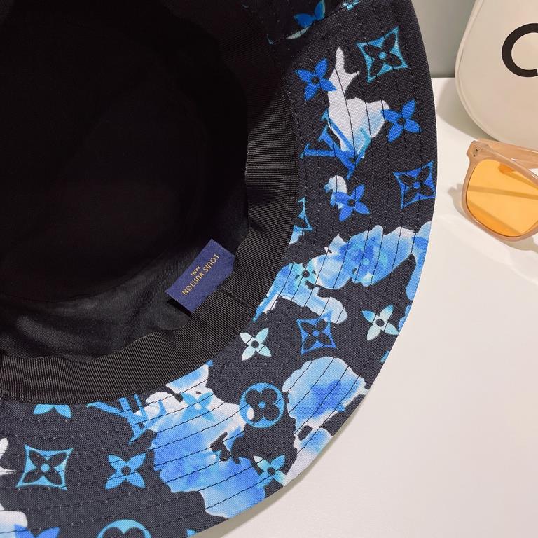 with dust bag [LV] new counter synchronization fisherman's hat, counter synchronization shipment, the big name models are super good with, hurry to get!