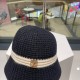 LouisVuitton LV Louis Vuitton   new fall and winter fisherman hat children Korean version of the fashion wild warm knitted bucket hat small fragrant wind show face small pot hat