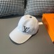 LV (Louis Vuitton) new original single baseball capWith box cloth bag, LV (Louis Vuitton) new original single baseball cap, LV embroidery, counter 11 open mold customized, original canvas fabric   head layer cowhide, fin