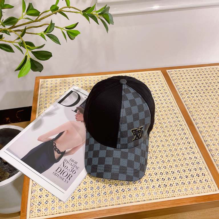 P on the new! Louis Vuitton LouisVuitton   new LV baseball cap, heavy construction   early spring collection of high-end atmosphere, versatile models   men and women!