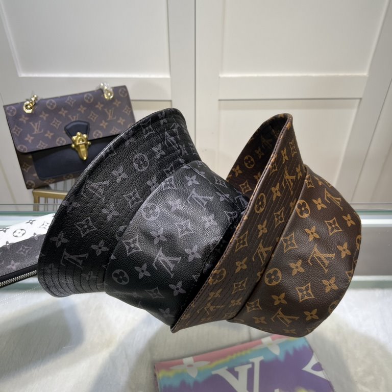 LV Louis Vuitton official website version of the shipment, the classic fisherman's hat, a very classic classic, popular retro beauty, available in all seasons, go out essential, very show face small