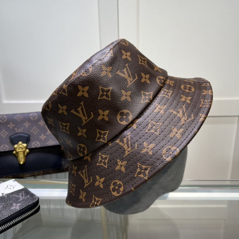 LV Louis Vuitton official website version of the shipment, the classic fisherman's hat, a very classic classic, popular retro beauty, available in all seasons, go out essential, very show face small