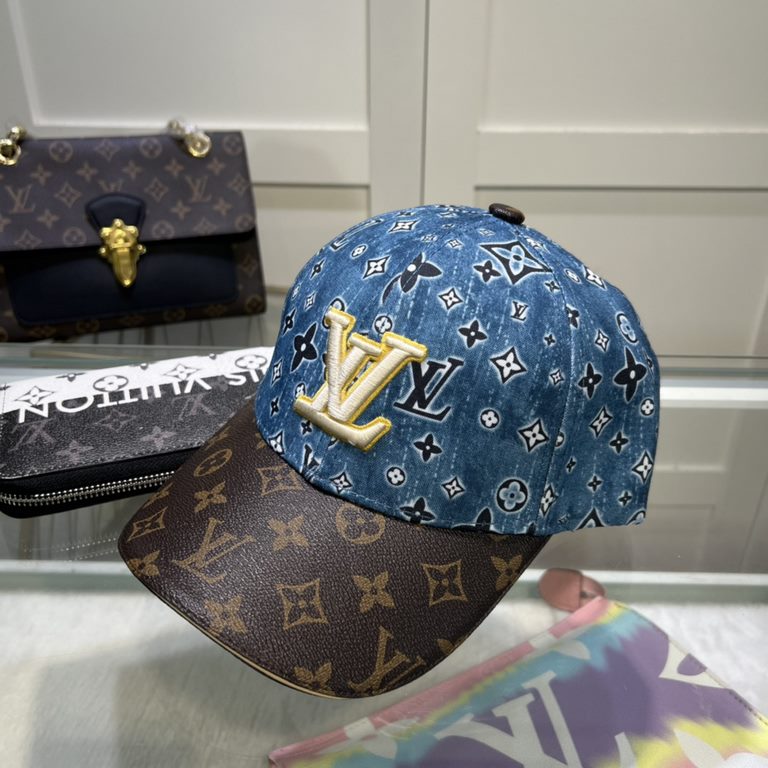 year classic quotes LouiVuittonLV   counter new Louis Vuitton home embroidery baseball cap, simple and generous Men and women universal sun hat, the