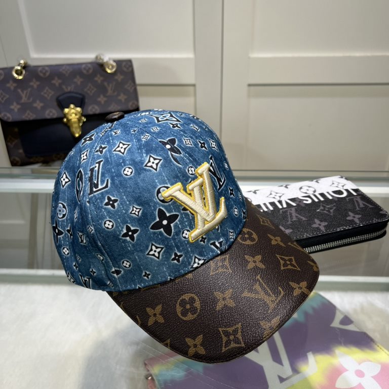 year classic quotes LouiVuittonLV   counter new Louis Vuitton home embroidery baseball cap, simple and generous Men and women universal sun hat, the