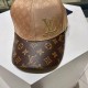 LouiVuittonLV   counter new Louis Vuitton home embroidery baseball cap, simple and generous Men and women universal sun hat.