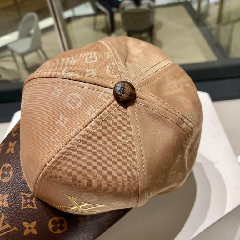 LouiVuittonLV   counter new Louis Vuitton home embroidery baseball cap, simple and generous Men and women universal sun hat.