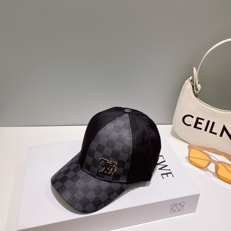 New! Louis Vuitton LouisVuitton   new LV baseball cap, heavy construction   early spring collection of high-end atmosphere, versatile models   men and women!