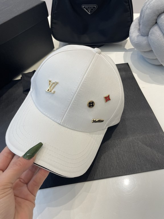 LV baseball cap   2023 new Louis Vuitton baseball cap   fire shipments, versatile single product   casually with a good look Quality is superb   fashionable versatile