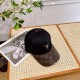 LV (Louis Vuitton) new original single baseball cap, 11 open mold customized, original printing satin fabric   counter old flower leather, meticulous and perfect workmanship, awesome quality, base head circumference 56, 