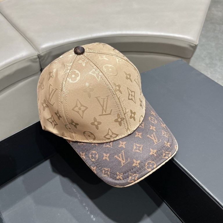 Louis Vuitton LouisVuitton 2023 spring and summer new LV baseball cap, heavy construction   perfect old flower camouflage, high-end atmosphere, versatile models   men and women!