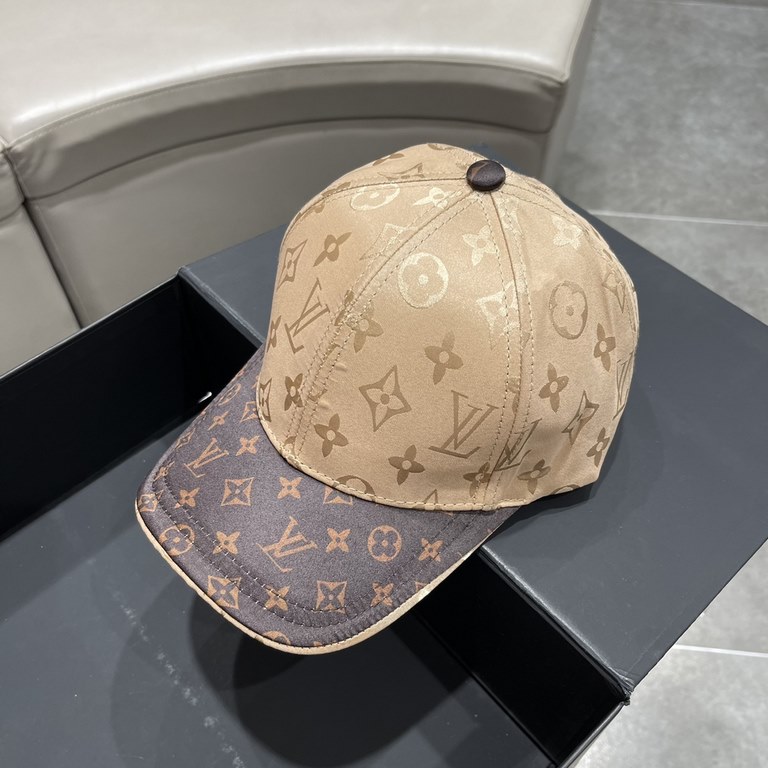 Louis Vuitton LouisVuitton 2023 spring and summer new LV baseball cap, heavy construction   perfect old flower camouflage, high-end atmosphere, versatile models   men and women!