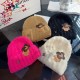 Special  LV Louis Vuitton Plush Knit HatThe plush knit hat that everyone should have!It's so, so easy to mix and match with your clothes.Good texture, no pilling is my basic requirement for a hat.It's good looking but no