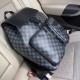 秘[LV 8083 Backpack]     Italian Milan counter new    Imported special fabrics with cowhide  [Strong] Casual outdoor duffel bag, call the counter     Top single original goods   [Strong] That texture Impeccable, unique it