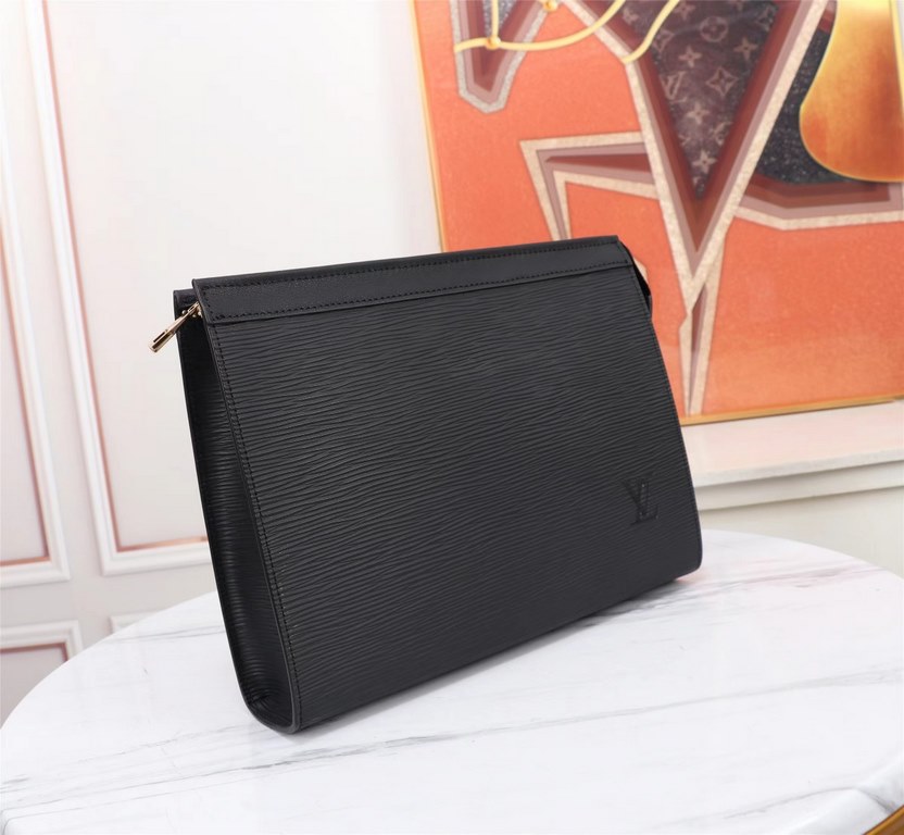 [Top original single quality] 2022 latest models LV single pull handbag European original imported cowhide sketched iconic lines, using imported equipment production, fashion trend, counter quality, more zipper pockets a