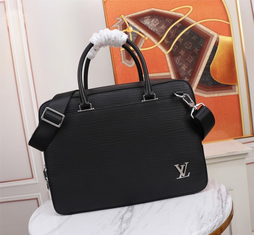 Top quality original single] 2022 latest models LV combination lock briefcase European original imported cowhide sketched iconic lines, using imported equipment, fashion trend, counter quality, more front zipper pockets 