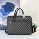 New [love] Louis Vuitton lv original single authentic new counter with the same high-end men's casual briefcase   workmanship super refined and elegant. With imported raw materials cowhide special lining bag.