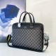 New [love] Louis Vuitton lv original single authentic new counter with the same high-end men's casual briefcase   workmanship super refined and elegant. With imported raw materials cowhide special lining bag.