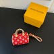 new   old pattern 5 colors In stock  MINI KEEPALL bag charm with keychain Louis Vuitton Louis Vuitton lv Mini Pillow Bag Pendant  This Mini Keepall bag and keychain is a bold and adventurous take on the classic handbag s