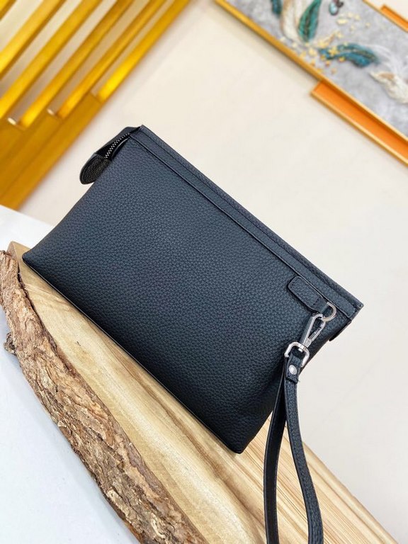 [LV 660-3 clutch bag]     Europe's top-quality water goods handbags, heavy new channel goods   Energetic   Ideal for men's style   Original hardware   LOGO clear and unparalleled   top original first layer cowhide   qual