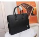 Top quality original single】Twenty years of classic LV combination lock briefcase European original imported cowhide outlines the iconic lines, using imported equipment, fashionable trend, counter quality, more front zip