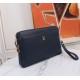 [Top original single quality] 2022 latest models LV single pull combination lock handbag European original imported cowhide sketched iconic lines, using imported equipment production, fashion trend, counter quality, more