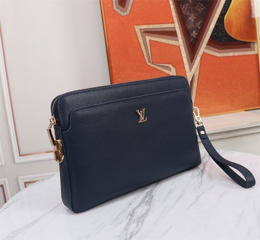 [Top original single quality] 2022 latest models LV single pull combination lock handbag European original imported cowhide sketched iconic lines, using imported equipment production, fashion trend, counter quality, more