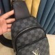 LV Chest BagModel 28996Size 18-31-5Counter new    Heavy hit replica   original leather replica   leather super soft   super large capacity   customized counter original hardware  smooth zipper    perfect craftsmanship   