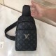 [Original Goods] LV Chest BagModel 28996Size 18-31-5Counter new    heavy hit version of the replica   original leather replica   leather super soft   oversized capacity   customized counter original hardware  smooth zipp