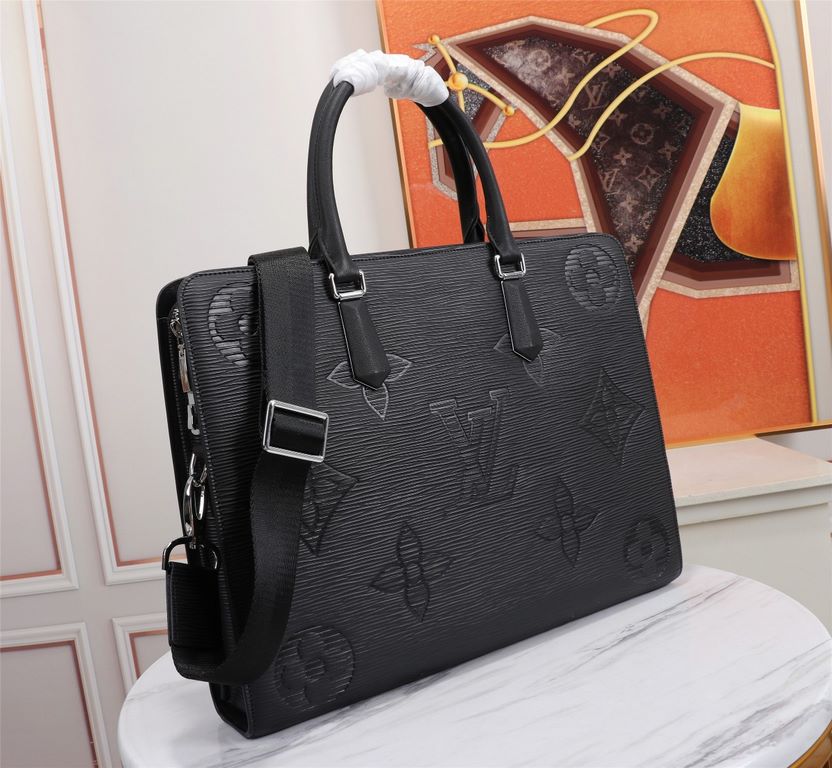 Top counter rat ruthless goods 2022 latest hot models top LV imported cowhide high-end briefcase   satchel hot models a large number of shipments la, clamoring counter goods   top original single goods   paper talking ab