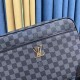 】LV Crossbody BagModel 2367-2Size 31-21-7Counter new    Heavy hit replica   original leather replica   leather super soft   super large capacity   customized counter original hardware  smooth zipper    perfect craftsmans