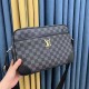 】LV Crossbody BagModel 2367-2Size 31-21-7Counter new    Heavy hit replica   original leather replica   leather super soft   super large capacity   customized counter original hardware  smooth zipper    perfect craftsmans