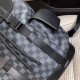 秘[LV 8038]     Italian Milan counter new    Imported waterproof special fabrics with cowhide leather  [Strong] Casual Outdoor Backpacks, Calling Counter     Top Original Goods   [Strong] That the texture is impeccable. U