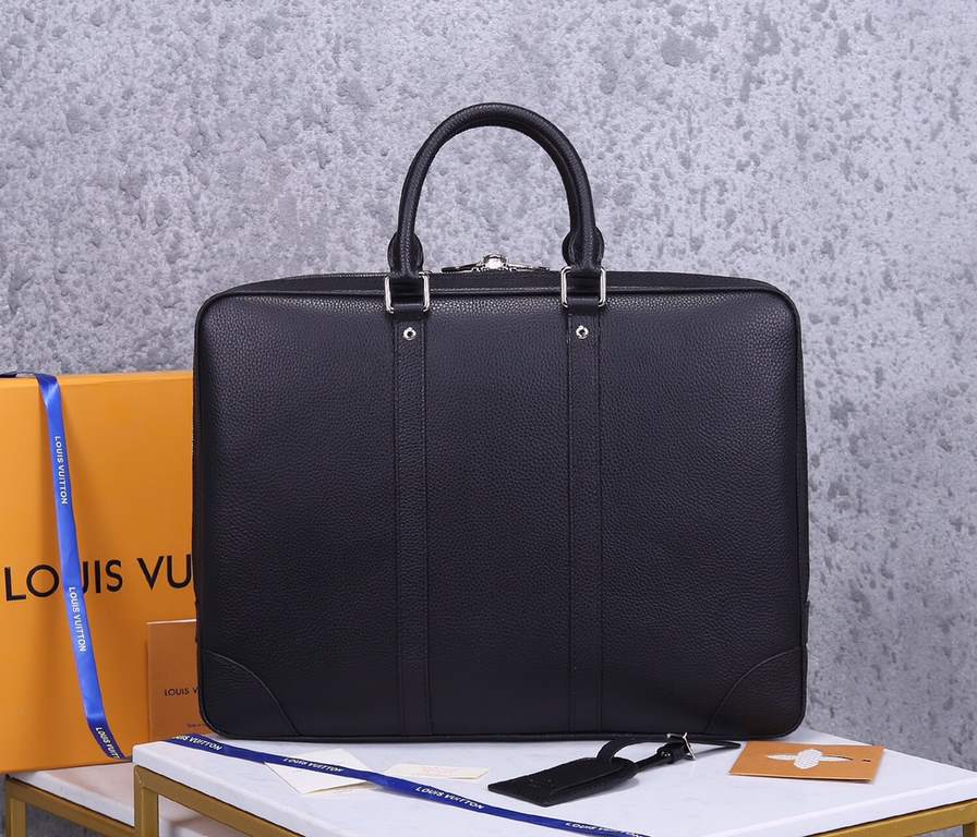 Top Original N56003 Porte-Documents Voyage Briefcase Crafted in soft Taurillon calf leather. A modern take on a classic Louis Vuitton design. Fine craftsmanship and supple leather make this bag exude ultimate luxury at a